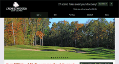 Desktop Screenshot of crosslakegolf.com