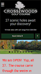 Mobile Screenshot of crosslakegolf.com